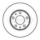 Borg & Beck Brake Disc Pair Part No -BBD5093