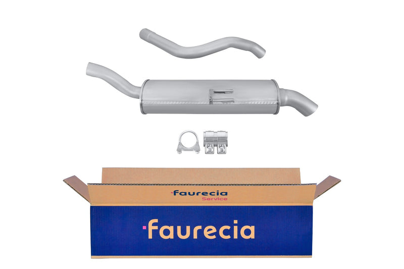 FAURECIA 8LD 366 034-621 Rear Muffler - Easy2Fit® Kit - fits RENAULT ESPACE III
