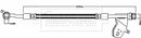 Borg & Beck Brake Hose Part No -BBH8578