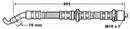 Borg & Beck Brake Hose Part No -BBH7197
