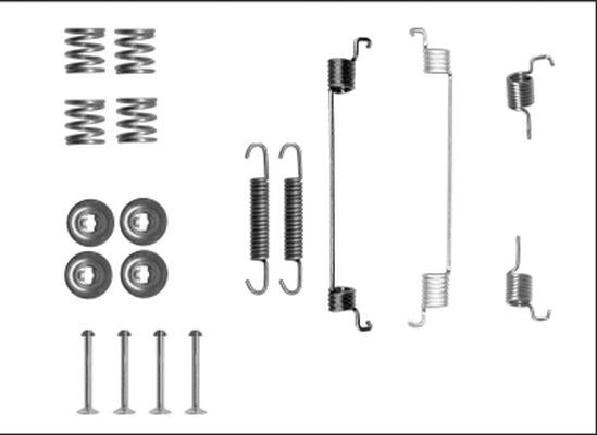 Textar Brake Shoe Fitting Kit - 97039700