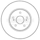 Borg & Beck Brake Disc Pair Part No -BBD5285