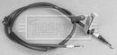 Borg & Beck Brake Cable- LH Rear -BKB3057