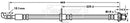 Borg & Beck Brake Hose Part No -BBH7620