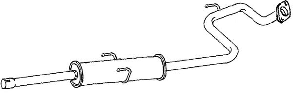 Klarius TY976C - Box With Centre Pipe  - Fits Toyota Verso 1.3