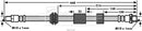 Borg & Beck Brake Hose Part No -BBH7538