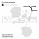 First Line Turbo Hose Part No -FTH1368
