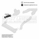 First Line Turbo Hose Part No -FTH1704