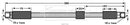 Borg & Beck Brake Hose Part No -BBH7546