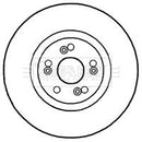 Borg & Beck Brake Disc Single Part No -BBD5928S