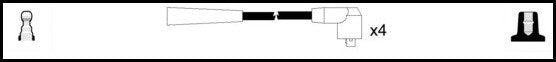ElectroSpark Ignition Lead Set - OEK263
