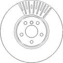 Disctech Brake Disc - Fits Alfa romeo, Mini - ABD3423 - Front Axle