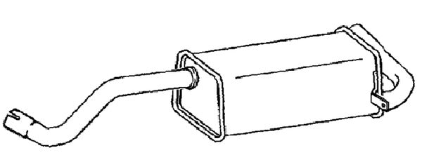 Klarius RN1027G - Box With Tail Pipe