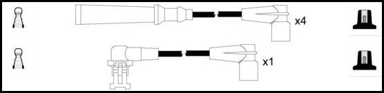 ElectroSpark Ignition Lead Set - OEK622