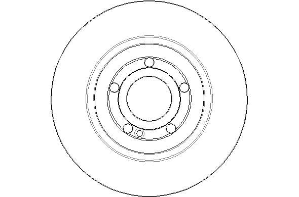 Disctech Brake Disc - Fits Hyundai, Mercedes-benz - ABD3329 - Rear Axle