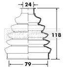 First Line Cv Joint Boot Kit Part No -FCB2366
