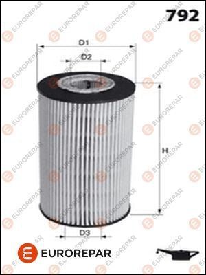 Eurorepar Oil Filter - E149238