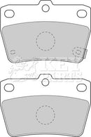 Key Parts Brake Pad Set -KBP1804