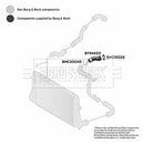 Borg & Beck Turbo Hose Part No -BTH1420