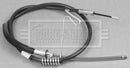 Borg & Beck Brake Cable- RH Rear -BKB2872