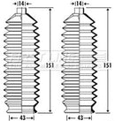 First Line Steering Gaiter Kit Part No -FSG3333