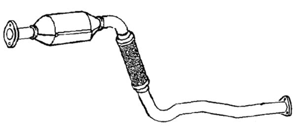 Klarius 325200 - Catalyst Type Approved  - Fits BMW 318 D 2.0