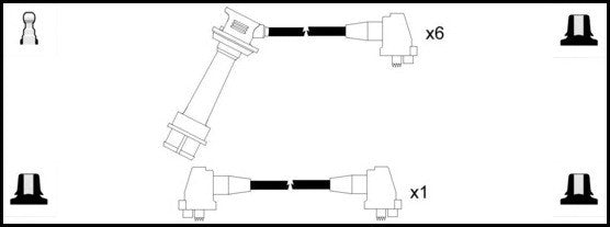 ElectroSpark Ignition Lead Set - OEK335