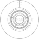 Borg & Beck Brake Disc - BBD7010S