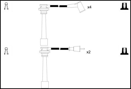 ElectroSpark Ignition Lead Set - OEK689