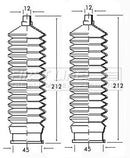First Line Steering Gaiter Kit Part No -FSG3139