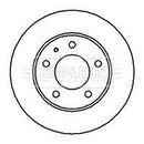 Borg & Beck Brake Disc Pair Part No -BBD4997