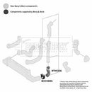 Borg & Beck Turbo Hose Part No -BTH1336