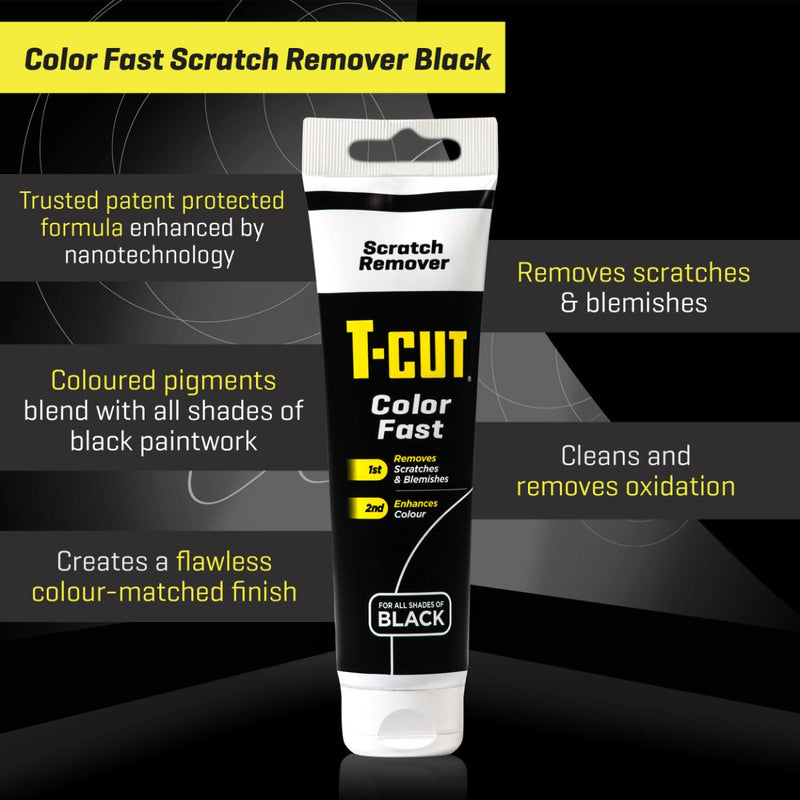 T-Cut Color Fast Scratch Remover Black 150g - TETCFB150
