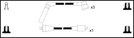 ElectroSpark Ignition Lead Set - OEK272