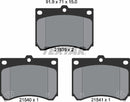 Textar Brake Pad Set - 2153901