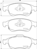 Brembo Brake Pad Set - P23165