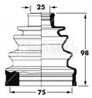 Borg & Beck Cv Joint Boot Kit Part No -BCB6031