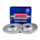 Borg & Beck Brake Disc Pair Part No -BBD4797