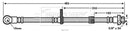 Borg & Beck Brake Hose Part No -BBH7554