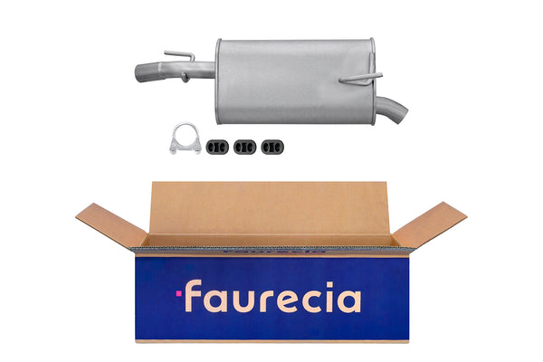 FAURECIA 8LD 366 035-501 Rear Muffler - Easy2Fit® Kit - fits SUZUKI JIMNY Open Off-Road Vehicle