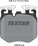 Textar Brake Pad Set - 2261801