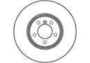 Disctech Brake Disc - Fits Land rover, Mercedes-benz - ABD2912 - Front Axle