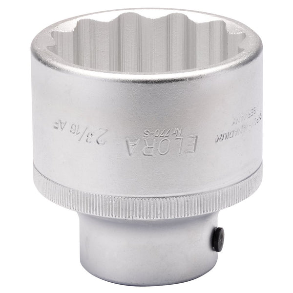 Elora Bi-Hexagon Socket, 2.3/16" 3/4" Sq Dr
