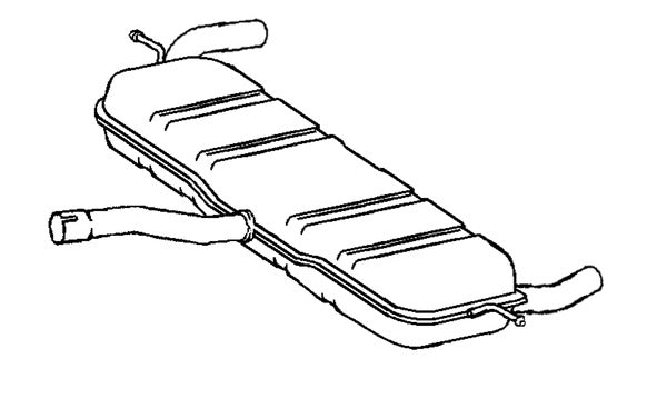 Klarius MZ653J - Box With Tail Pipe