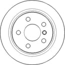 Disctech Brake Disc - Fits Mini, Tvr - ABD3259 - Rear Axle