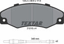 Textar Brake Pad Set - 2101602