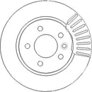 Disctech Brake Disc - Fits Ford, Vw - ABD3311 - Rear Axle