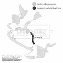 Borg & Beck Turbo Hose Part No -BTH1423