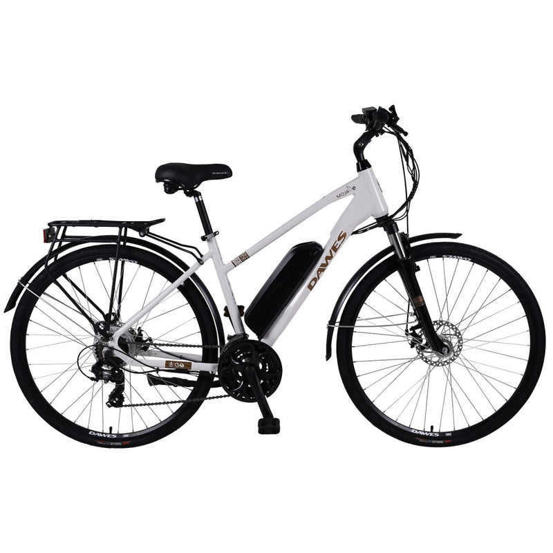 Dawes Mojav-E Electric Hybrid Bike - Cream  18"