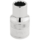 Draper Expert 7/16af 12pt Socket 1/2DR Pckd - 33600